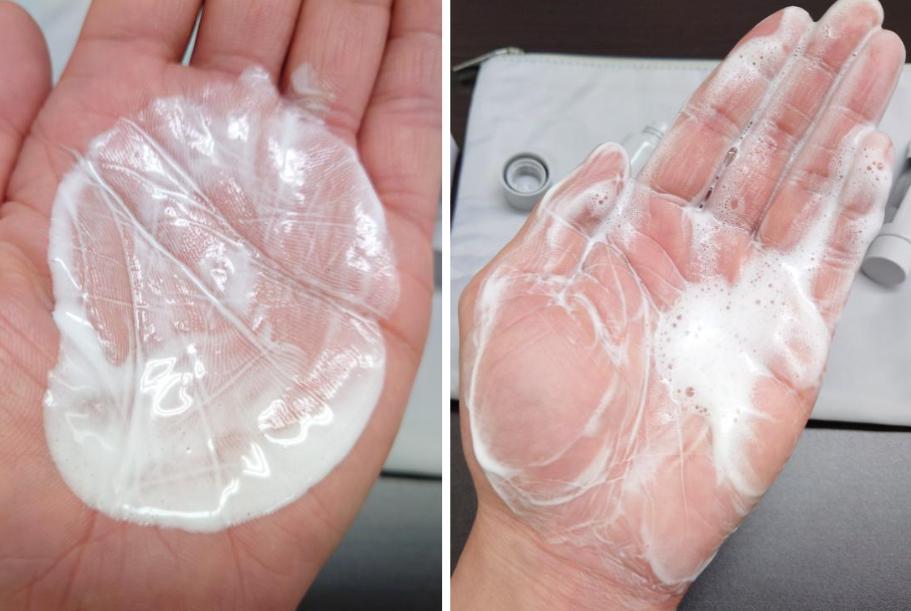 新オルビスミスター 泡立ち